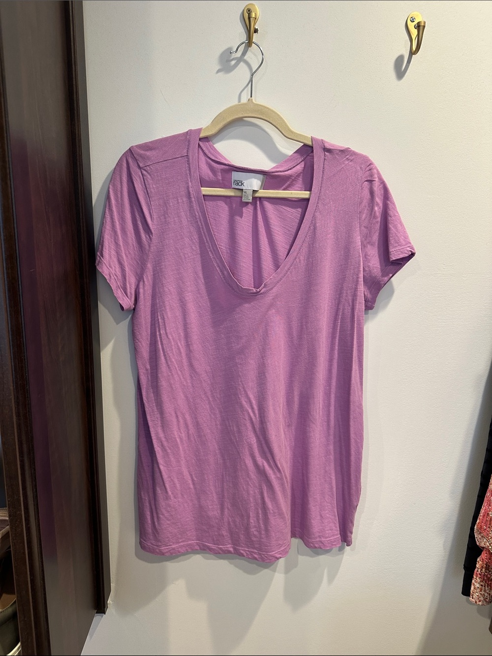 Everyday V-Neck Tee in Lilac by Z Supply